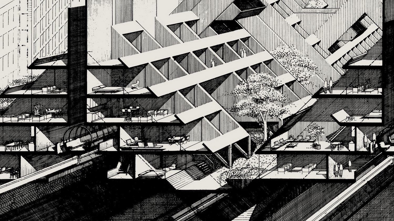 THE DRAWINGS OF ARCHITECT PAUL RUDOLPH