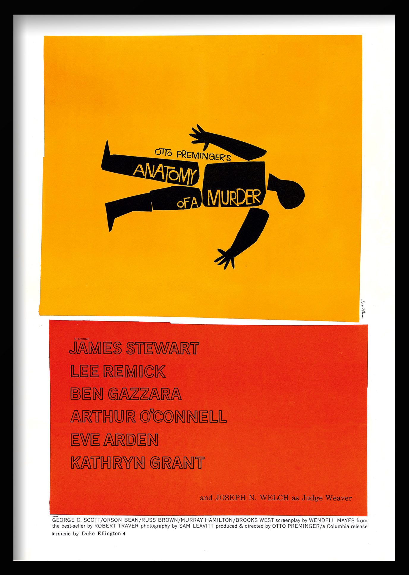 anatomy of a murder saul bass